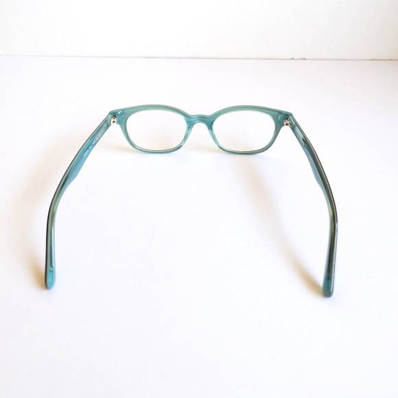 Kate Spade Eyeglasses Frames Readers ๐ Marbled Brown & Light blue Glasses - Picture 10 of 16